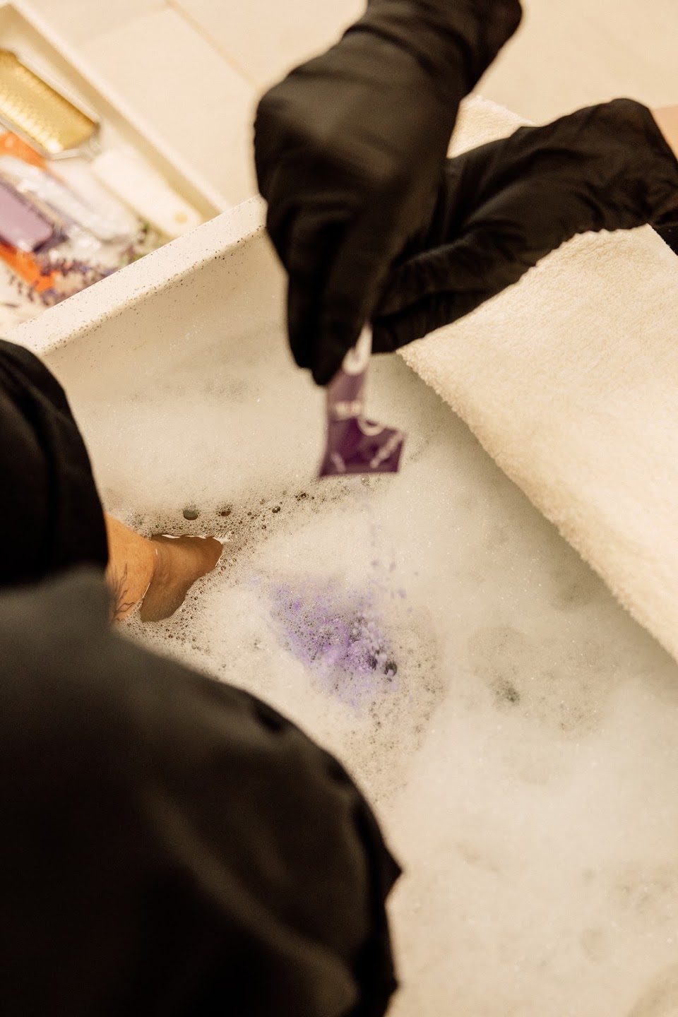 Pedicure treatments at Suukkosan